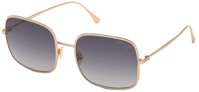 

Солнцезащитные очки Tom Ford TF 865 28B shiny rose gold/gradient smoke, TF 865 28B