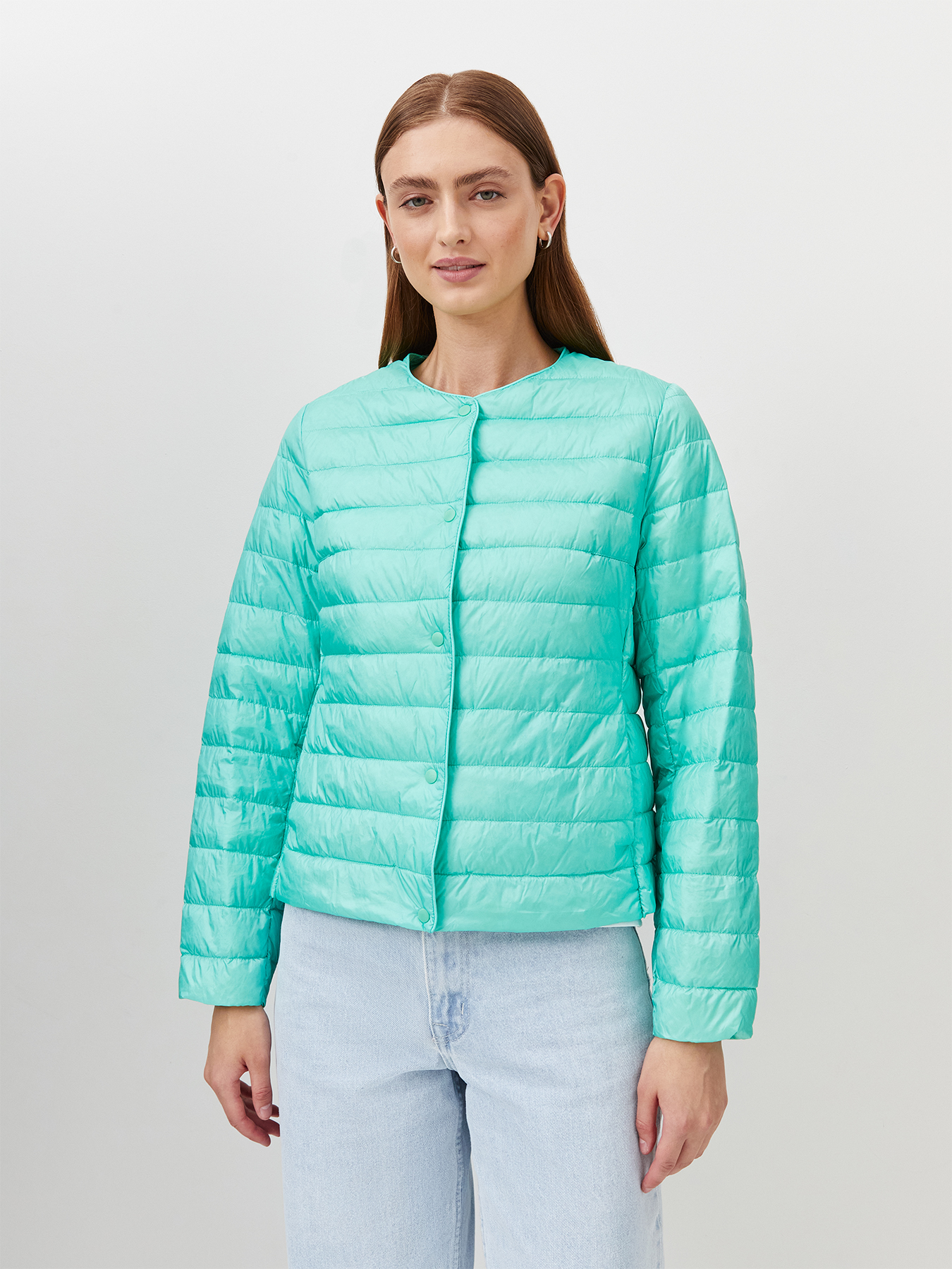 

Куртка женская Just Clothes 443600 зеленая 44 RU, Зеленый, 443600