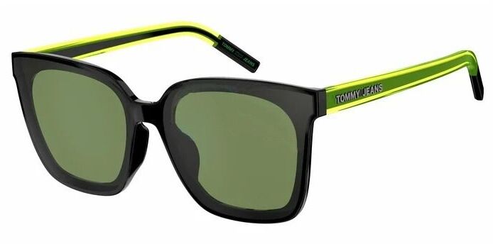 

Солнцезащитные очки Tommy Hilfiger TJ 0066/F/S 72J black/green, TJ 0066/F/S 72J