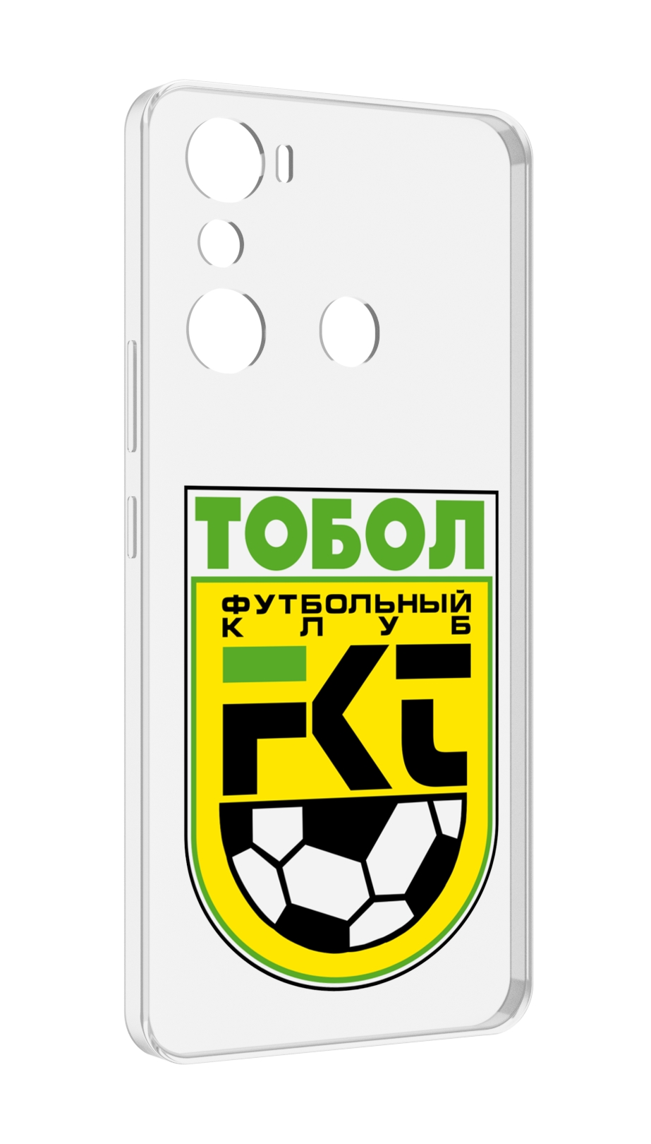 

Чехол MyPads фк тобол мужской для Infinix Hot 20i, Прозрачный, Tocco