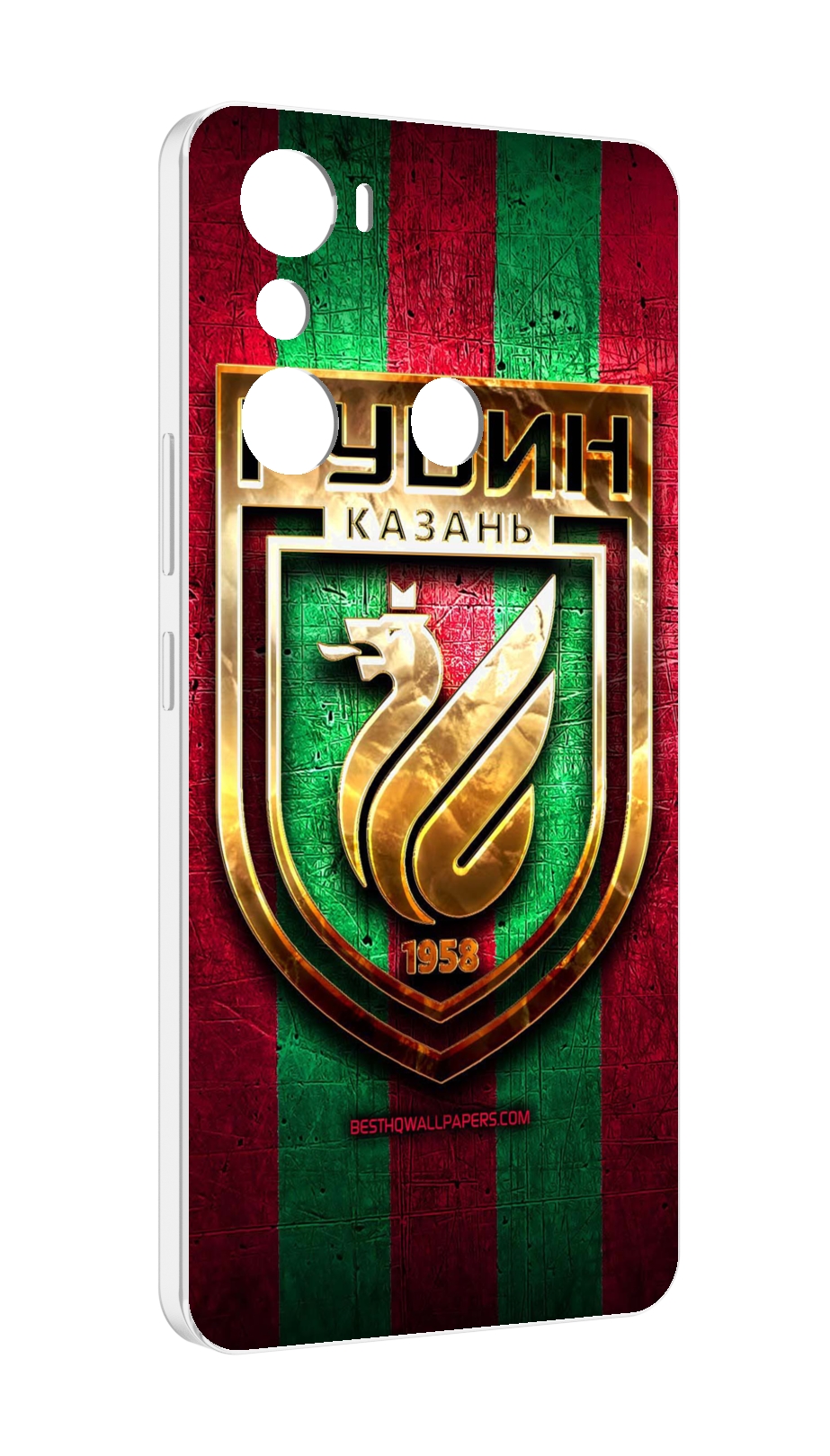 

Чехол MyPads фк рубин казань для Infinix Hot 20i, Прозрачный, Tocco