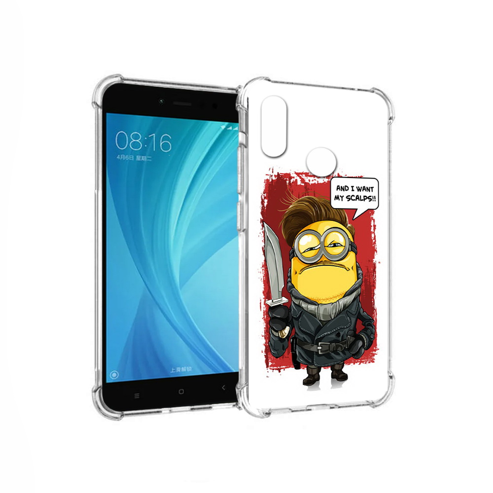 

Чехол MyPads Tocco для Xiaomi Redmi Note 5 миньон убийца (PT113434.311.477), Прозрачный, Tocco