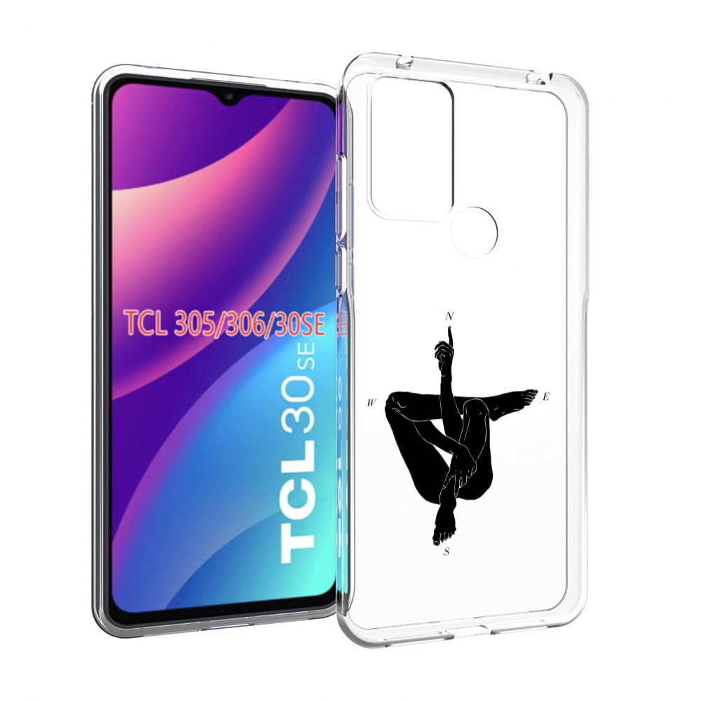 

Чехол MyPads живой компас для TCL 30SE/305/306/30E, Tocco
