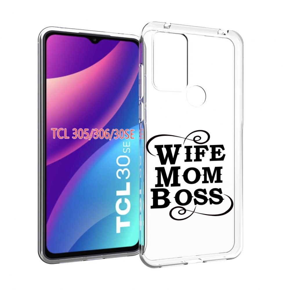 

Чехол MyPads жена-мама-босс для TCL 30SE/305/306/30E, Tocco