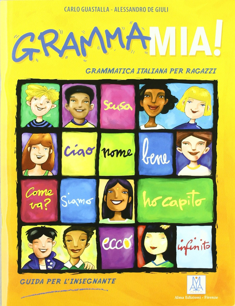 фото Книга grammamia! - guida per l'insegnante + cd audio alma edizioni