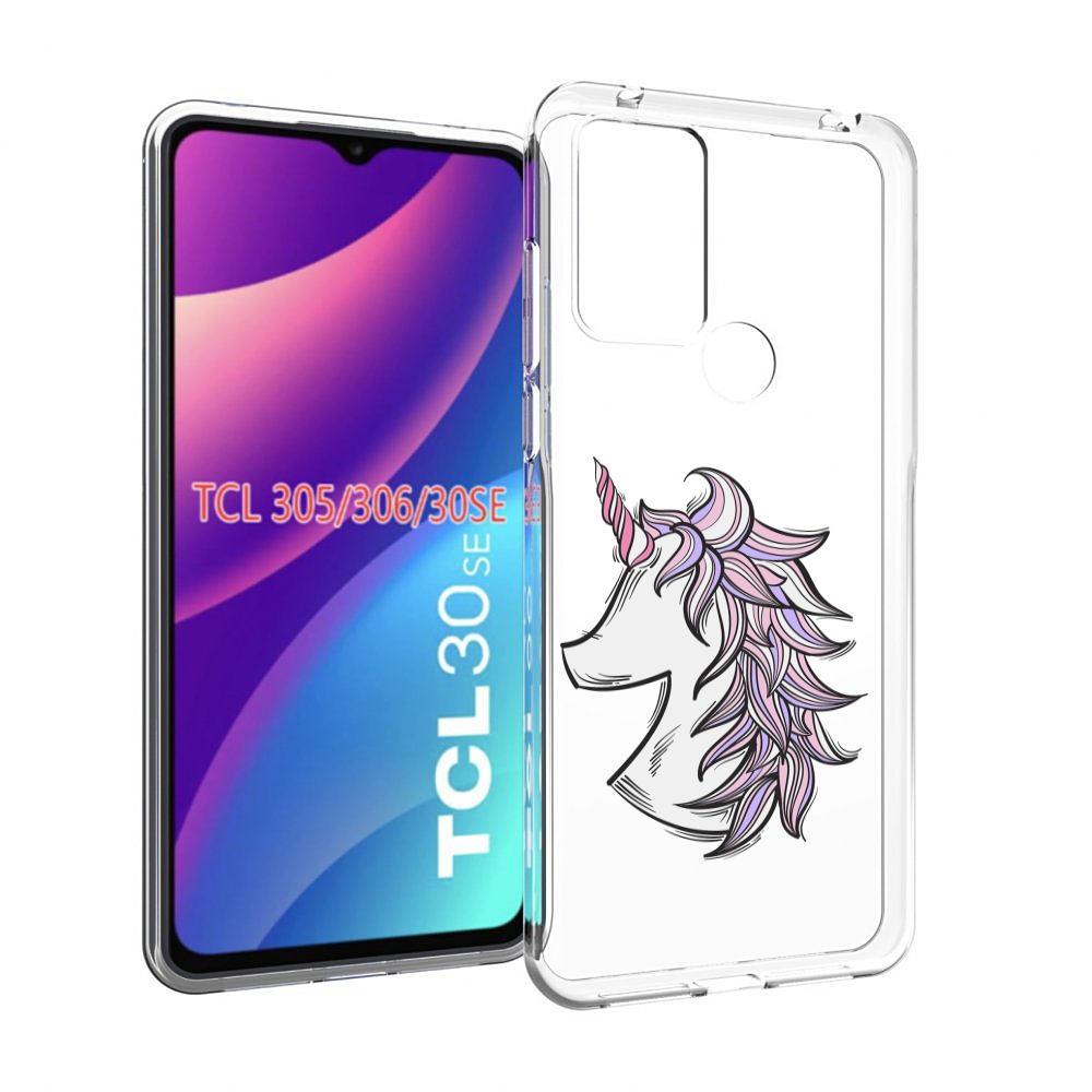 

Чехол MyPads единорог-рисунок для TCL 30SE/305/306/30E, Tocco