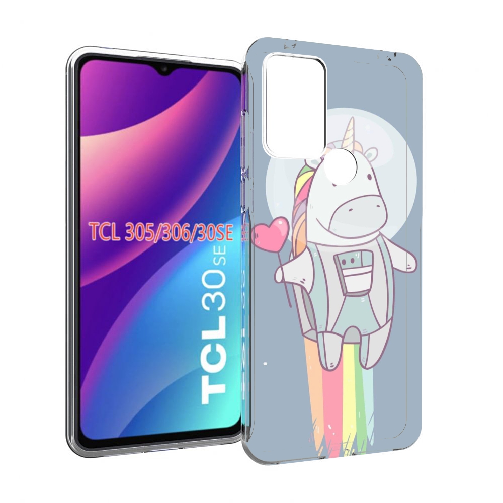 

Чехол MyPads единорог летит за орбиту для TCL 30SE/305/306/30E, Tocco