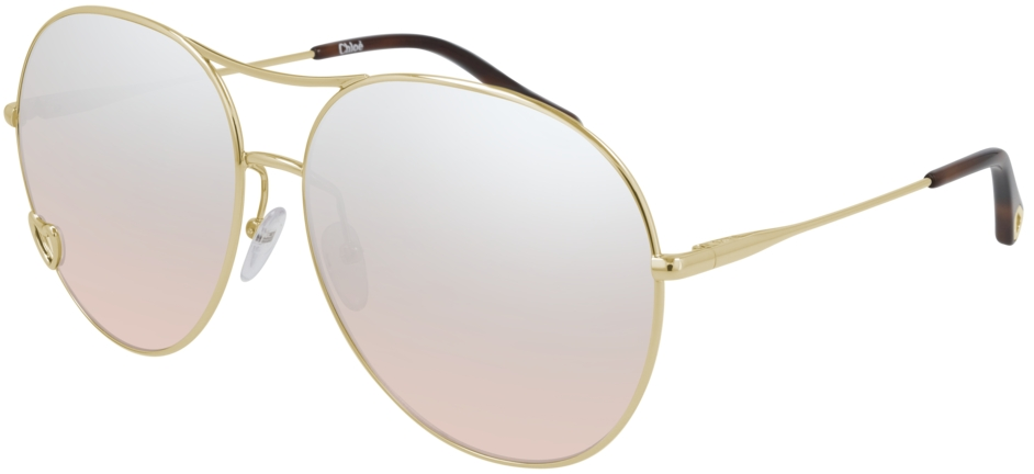 

Солнцезащитные очки Chloe CH0028S 004 gold/pink, CH0028S 004