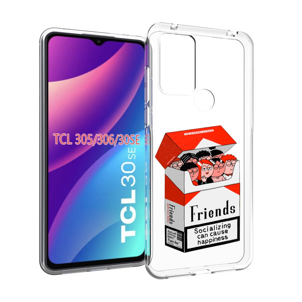 

Чехол MyPads друзья для TCL 30SE/305/306/30E, Tocco