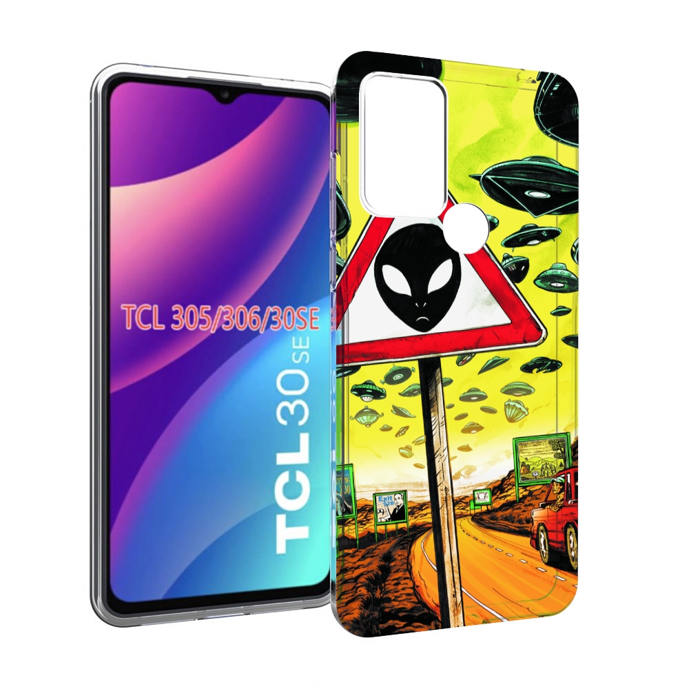 

Чехол MyPads дорога к инопланетянам для TCL 30SE/305/306/30E, Tocco