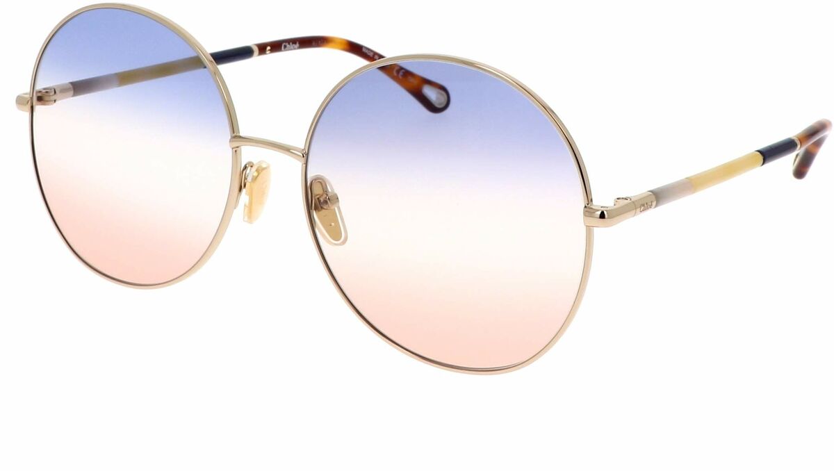 

Солнцезащитные очки Chloe CH0112S 003 gold/multicolor gradient, CH0112S 003