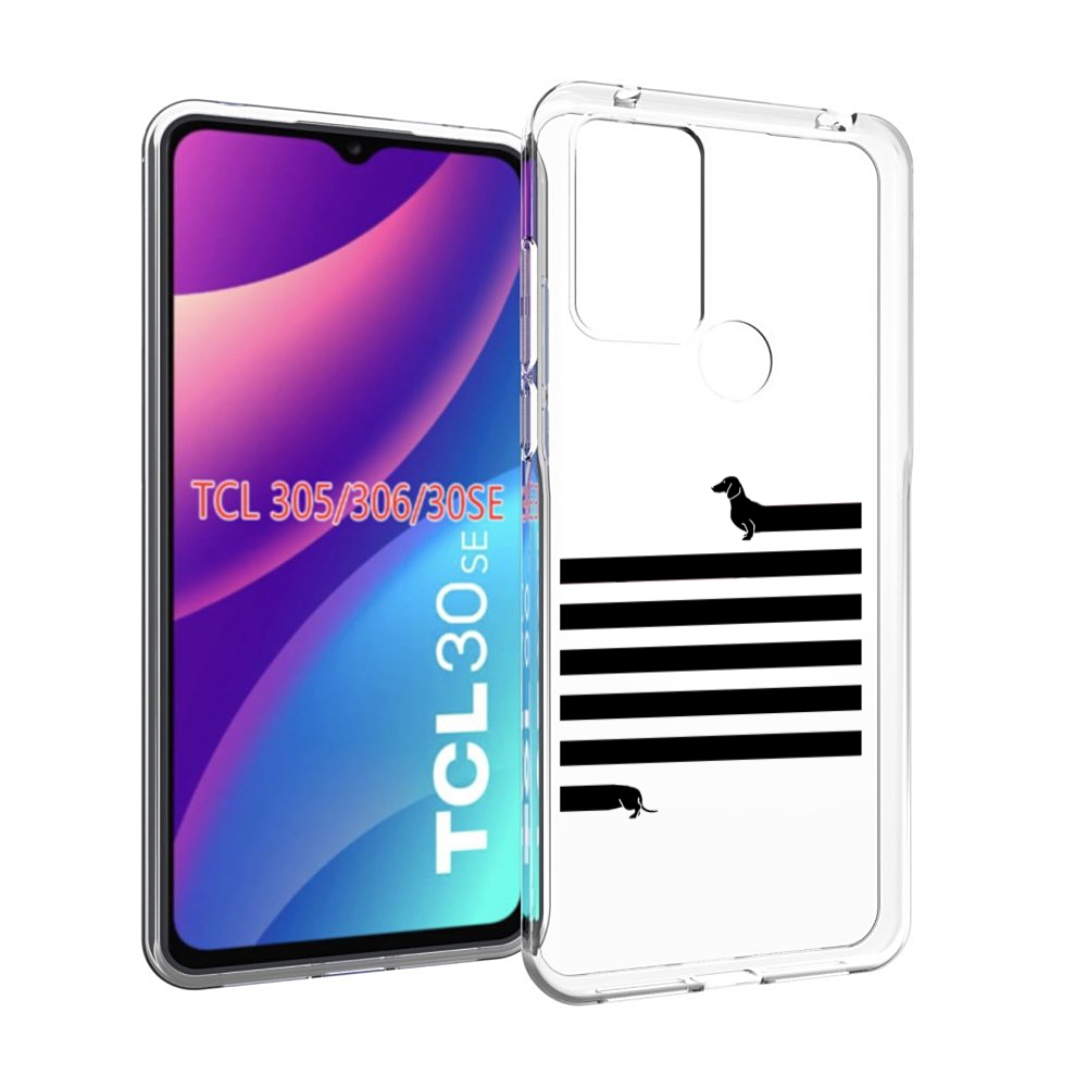 

Чехол MyPads длинная-такса для TCL 30SE/305/306/30E, Tocco