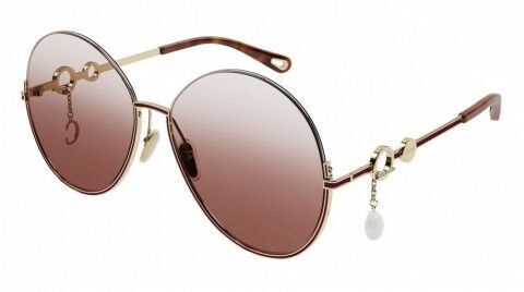 

Солнцезащитные очки Chloe CH0067S 002 gold/orange gradient, CH0067S 002
