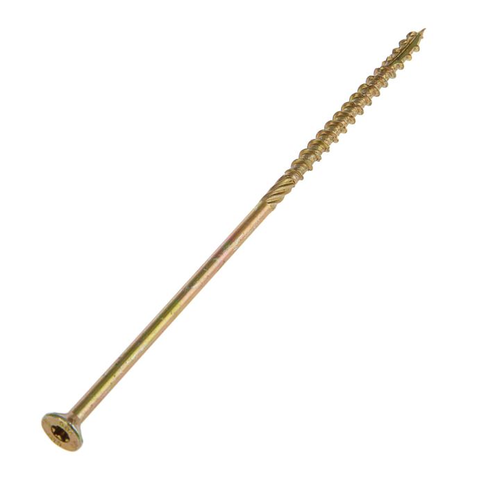 

Саморез конструкционный INFIX, 6х180 мм, потай, Torx30, жёлтый цинк