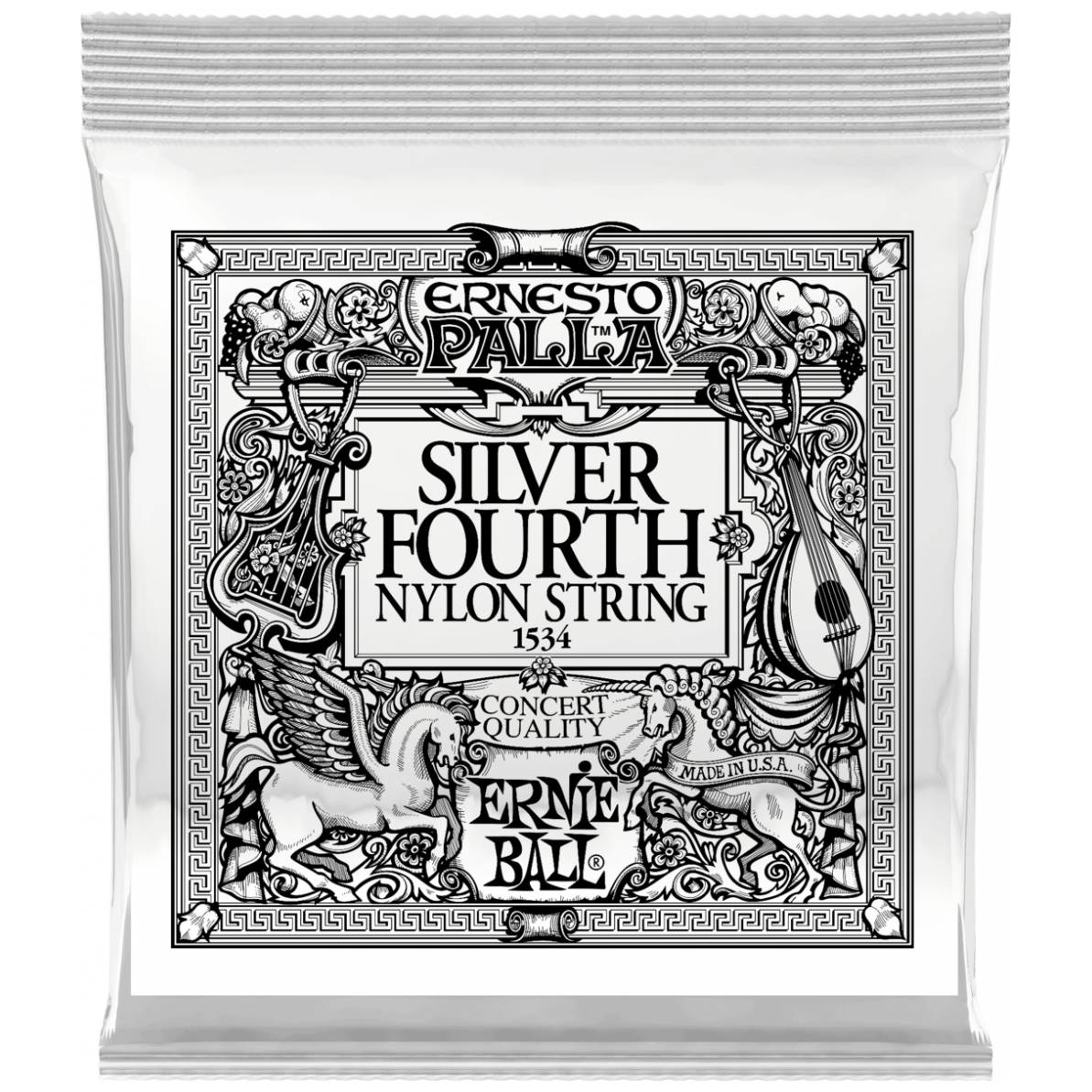 

Струна одиночная для классической гитары ERNIE BALL 1534 Ernesto Palla .030