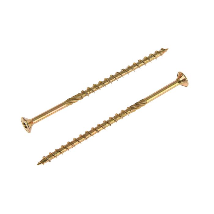 

Саморез конструкционный INFIX, 6х120 мм, потай, Torx30, жёлтый цинк