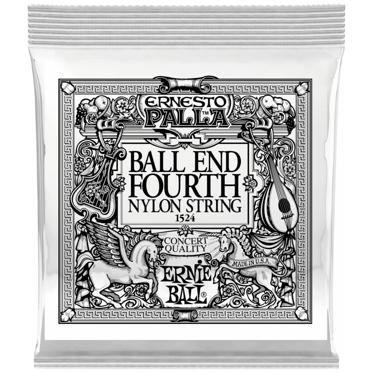 

Струна одиночная для классической гитары ERNIE BALL 1524 Ernesto Palla .030