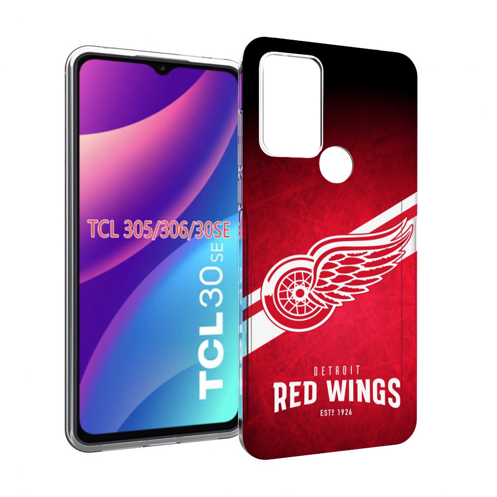 

Чехол MyPads детрйот ред вингс мужской для TCL 30SE/305/306/30E, Tocco