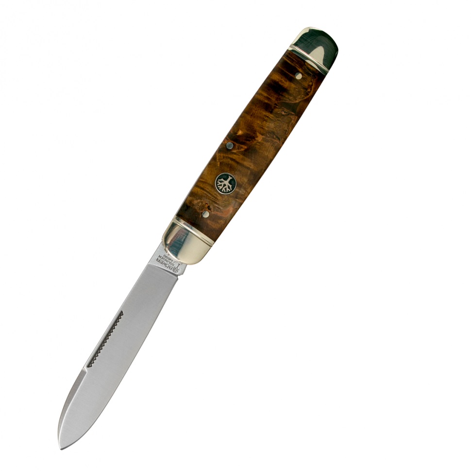 

Туристический нож Boker Cattle Knife Curly Birch, brown, Коричневый, Cattle Knife Curly Birch