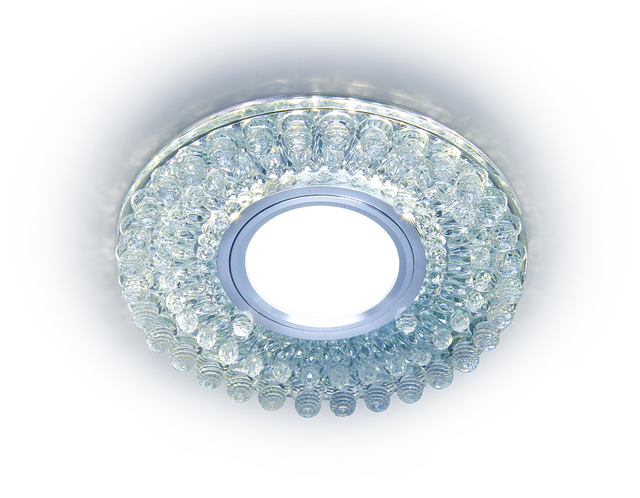 

Встраиваемый точечный светильник MR16 с LED подсветкой
