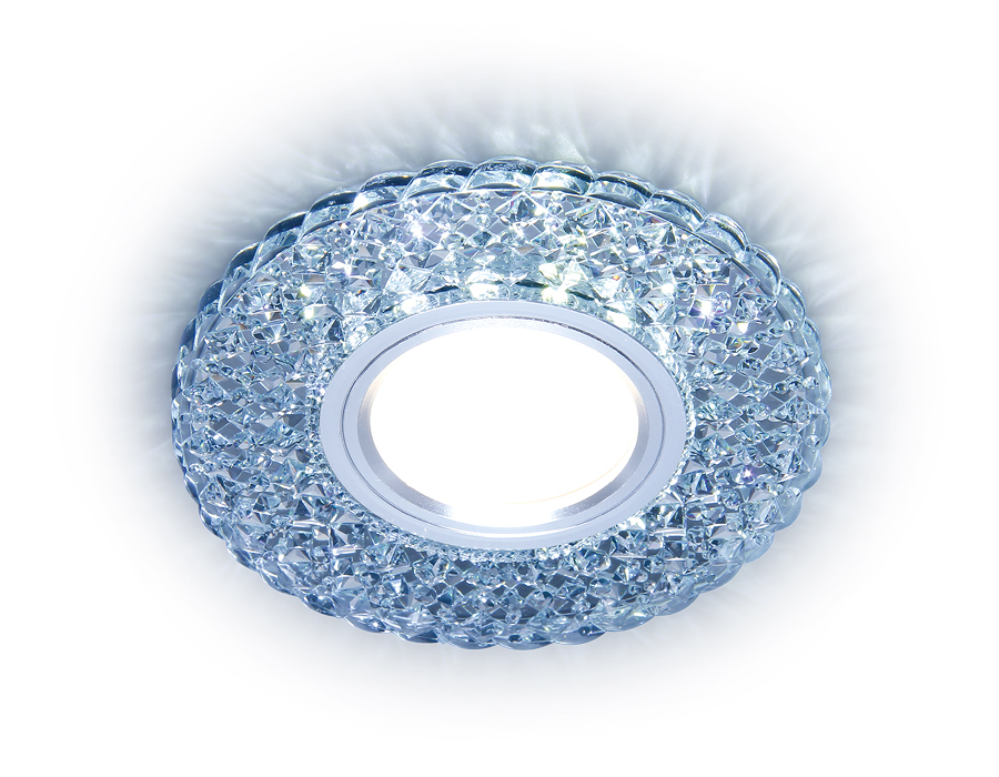 

Встраиваемый точечный светильник MR16 с LED подсветкой