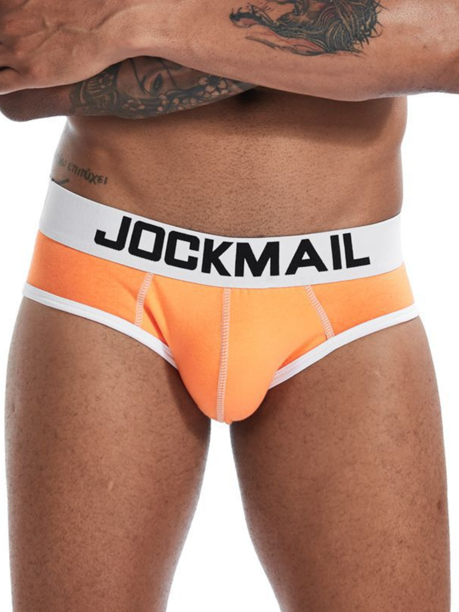 Трусы мужские JOCKMAIL 2032 оранжевые XXL