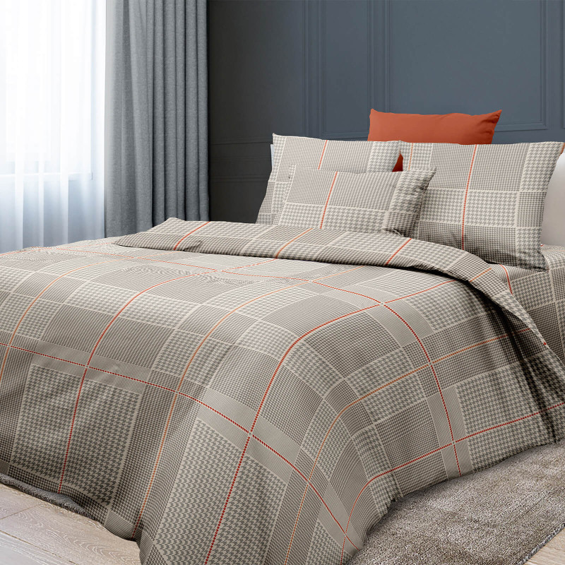 Пододеяльник Ивановотекстиль евро 200х220 см бязь ГОСТ Хилтон