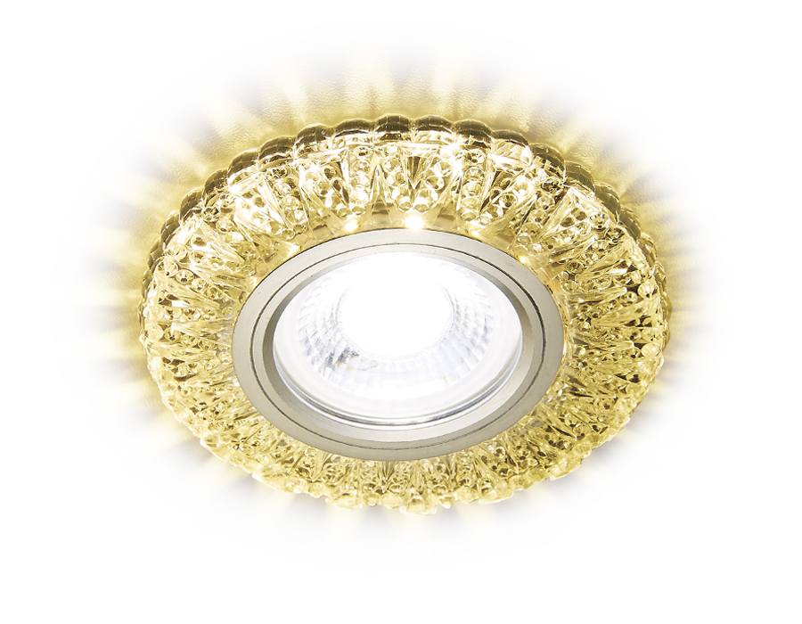 

Встраиваемый точечный светильник MR16 с LED подсветкой