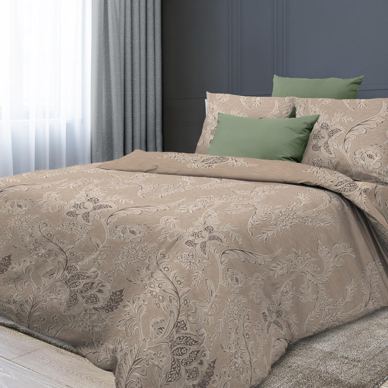 Пододеяльник Ивановотекстиль евро 200х220 см бязь ГОСТ Элегия