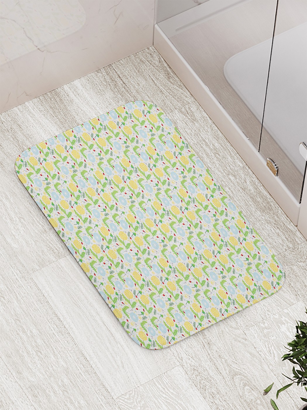 

Коврик противоскользящий для ванной, сауны, бассейна, 77х52 см bath_68903 JoyArty