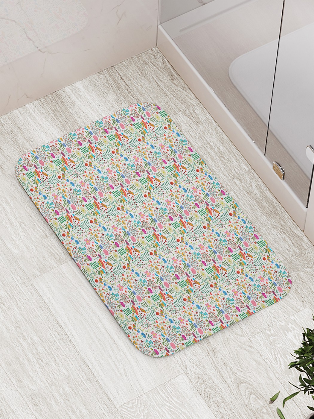 

Коврик противоскользящий для ванной, сауны, бассейна, 77х52 см bath_68893 JoyArty