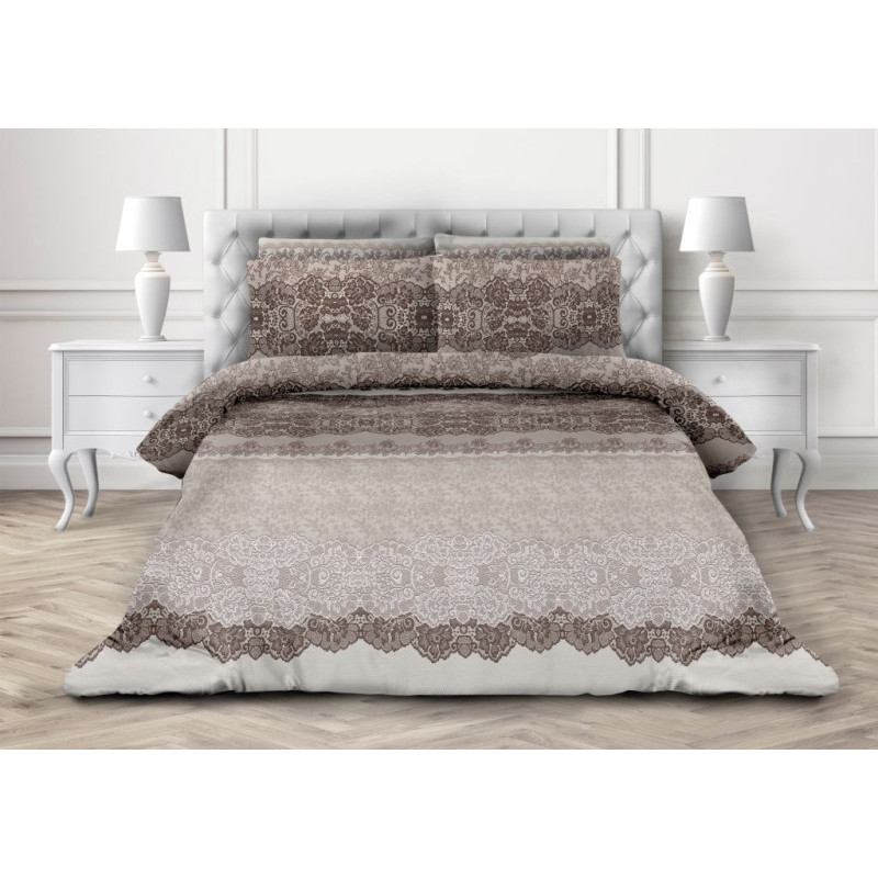 Пододеяльник Ивановотекстиль евро-макси 220х240 см бязь ГОСТ Дымчатый шик