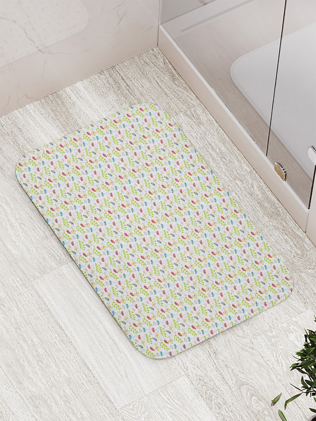 

Коврик противоскользящий для ванной, сауны, бассейна, 77х52 см bath_68879 JoyArty
