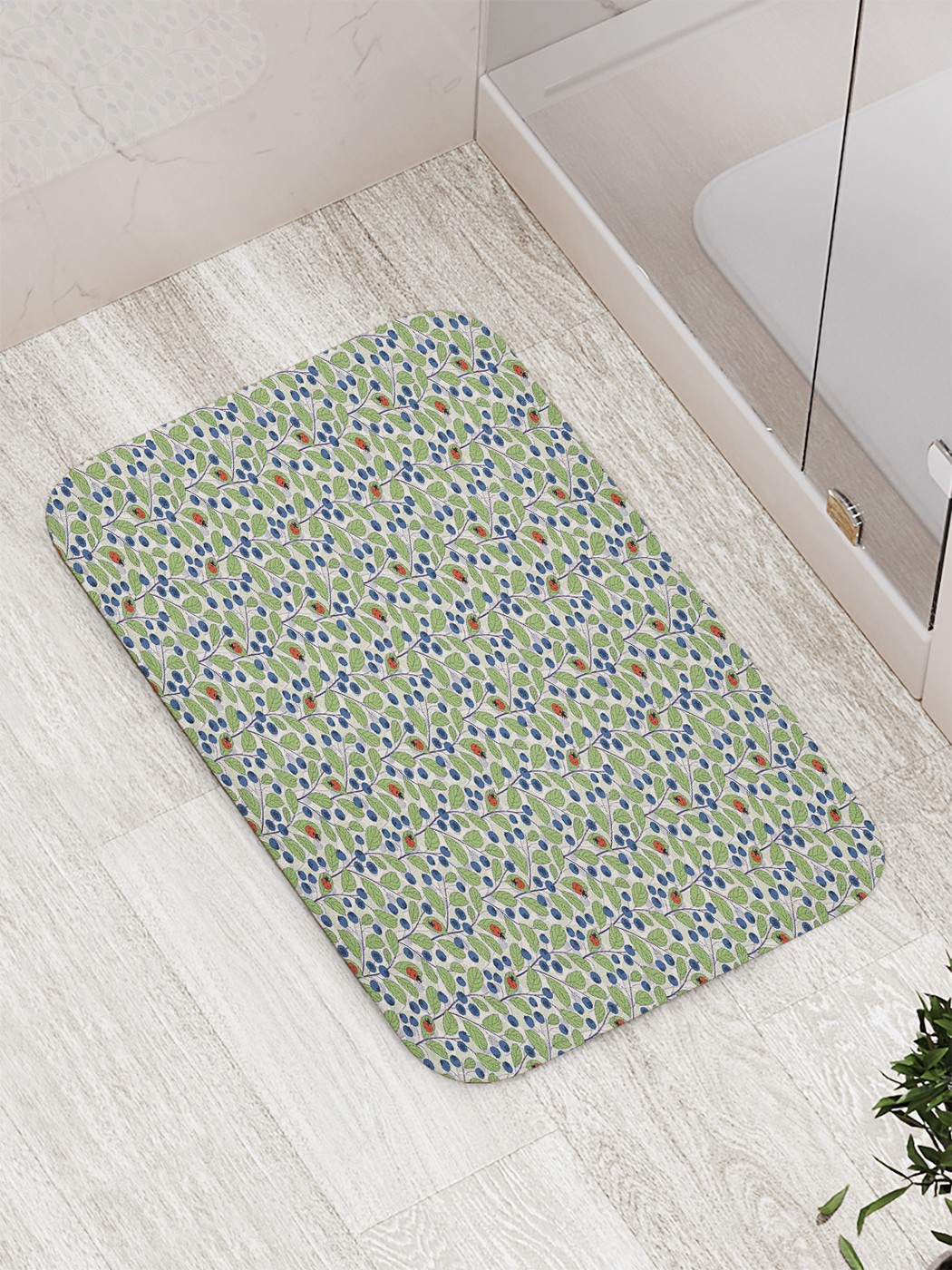 

Коврик противоскользящий для ванной, сауны, бассейна, 77х52 см bath_68877 JoyArty