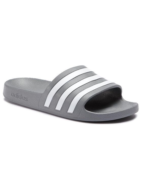 

Сланцы мужские Adidas Adilette Aqua F35538 серые 40.5 EU, Серый, Adilette Aqua F35538