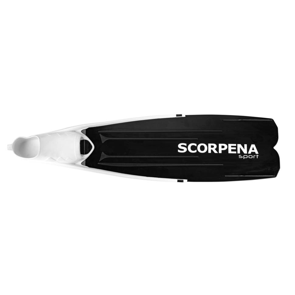 

Ласты белые Scorpena F1 - Sport Чёрный,41/42, Черный, F1 - Sport