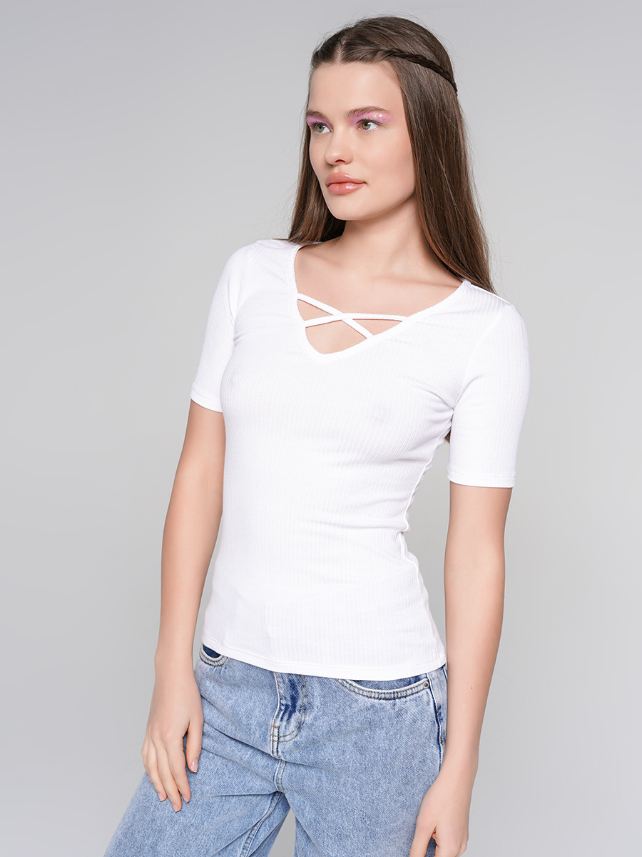 

Футболка женская ТВОЕ 71307 белая XS, 71307