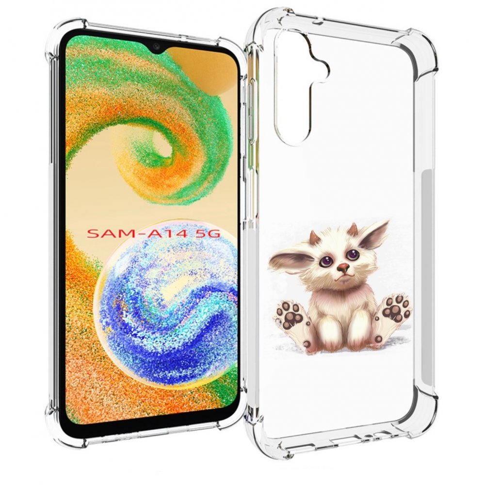 

Чехол MyPads Маленькое чудо детский для Samsung Galaxy A14 5G, Прозрачный, Tocco