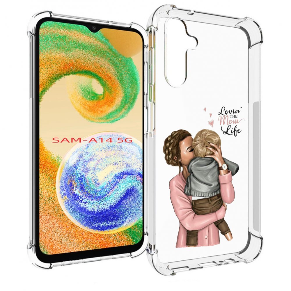 

Чехол MyPads Любовь-мамы детский для Samsung Galaxy A14 5G, Прозрачный, Tocco