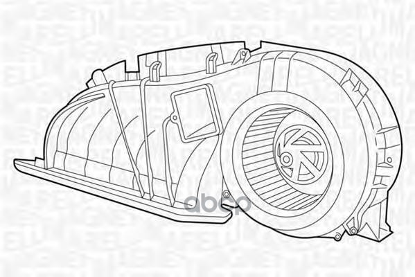 Вентилятор Отопителя MAGNETI MARELLI арт. 069401324010