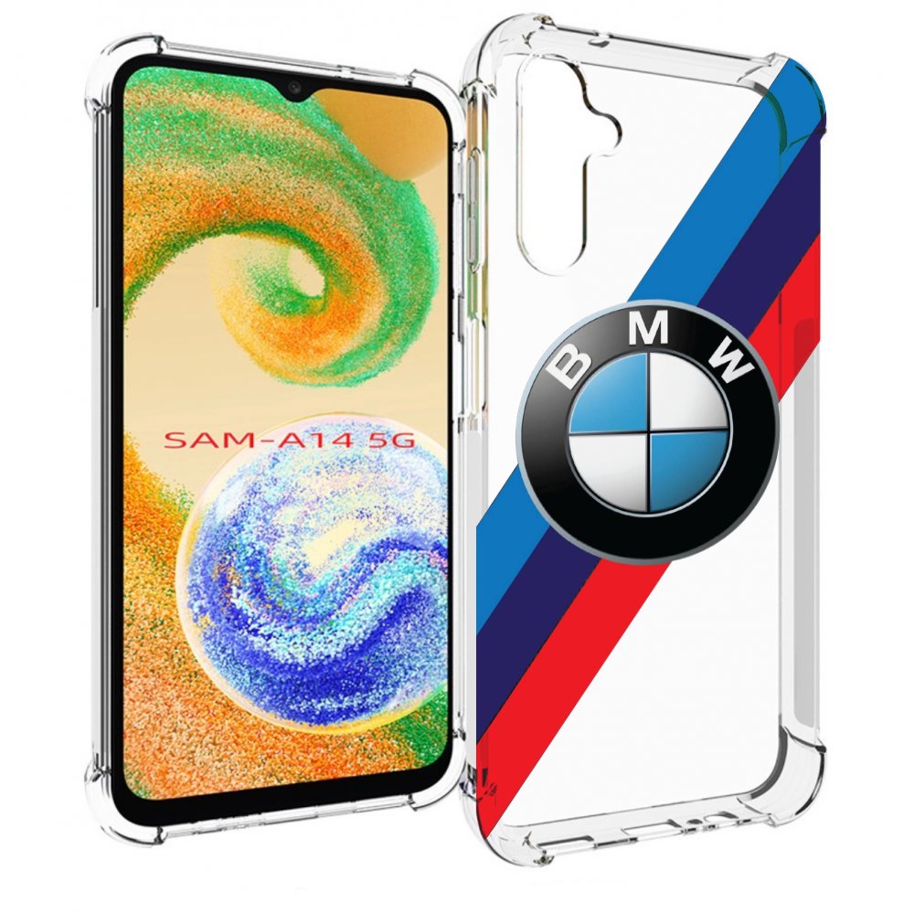 

Чехол MyPads Лого-BMW мужской для Samsung Galaxy A14 5G, Прозрачный, Tocco
