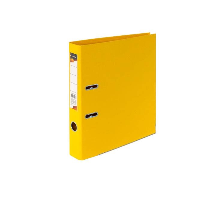 Папка-регистратор, формат А4, 55 мм, inФОРМАТ, цвет желтый