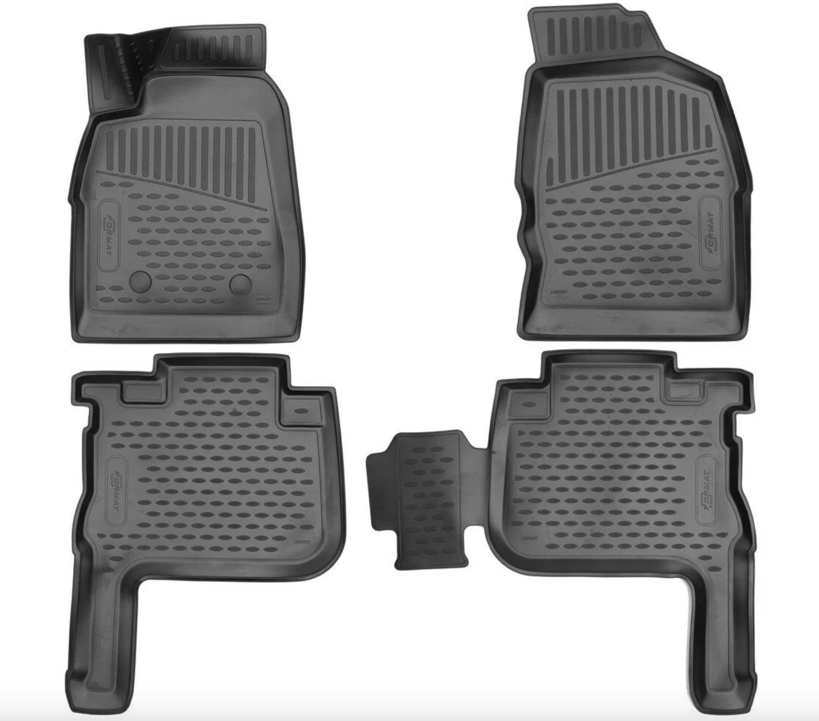 

Коврики 3D в салон подходят для GREAT WALL Wingle 7, 2020->, 4 шт. (ПУ, повышенная износос