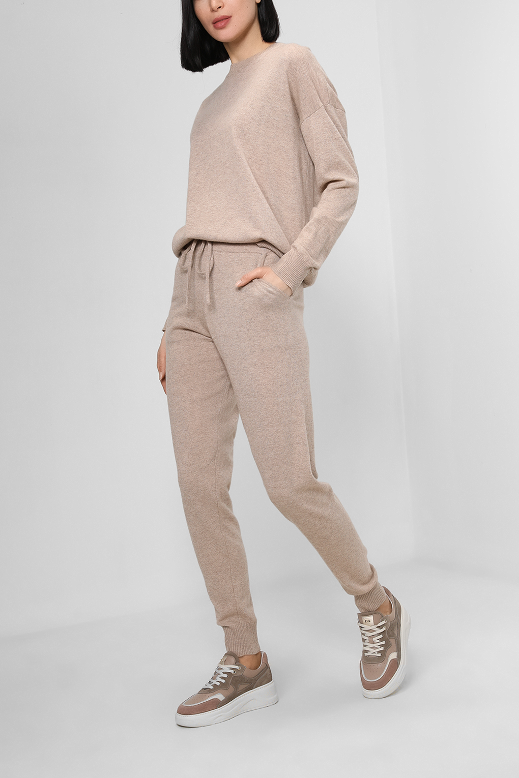 

Спортивные брюки женские Belucci BL2209T2224-021 бежевые S, Бежевый, BL2209T2224-021