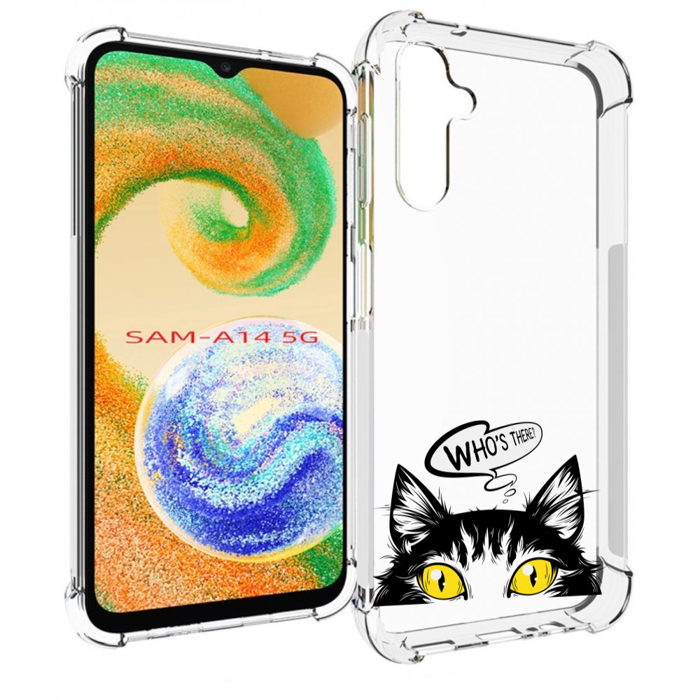 

Чехол MyPads Кто-тут-есть для Samsung Galaxy A14 5G, Прозрачный, Tocco