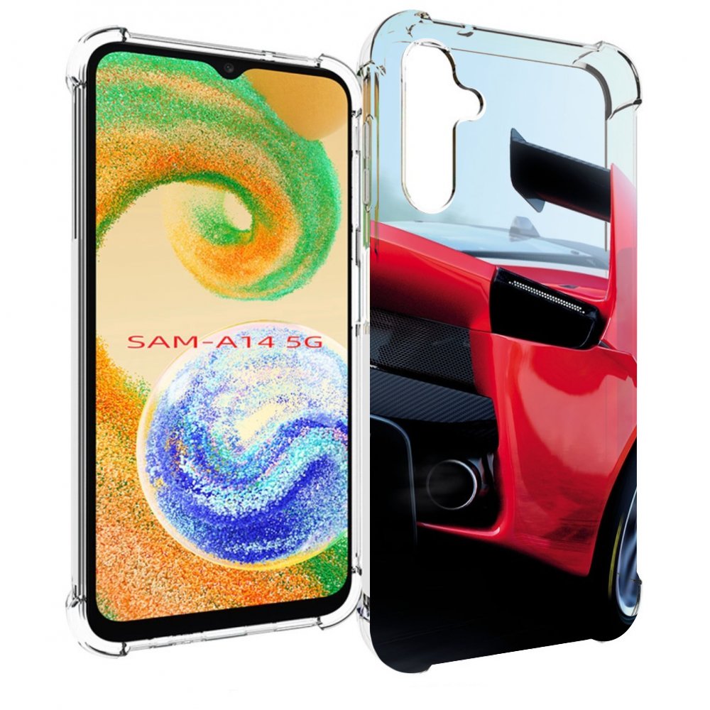 

Чехол MyPads Крыло-машины мужской для Samsung Galaxy A14 5G, Прозрачный, Tocco