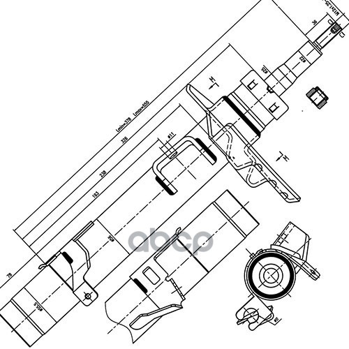 Z97395r_амортизатор Передний_zikmar Zikmar арт. Z97395R