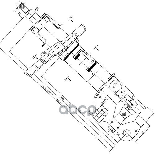 Z97392r_амортизатор Передний_zikmar Zikmar арт. Z97392R