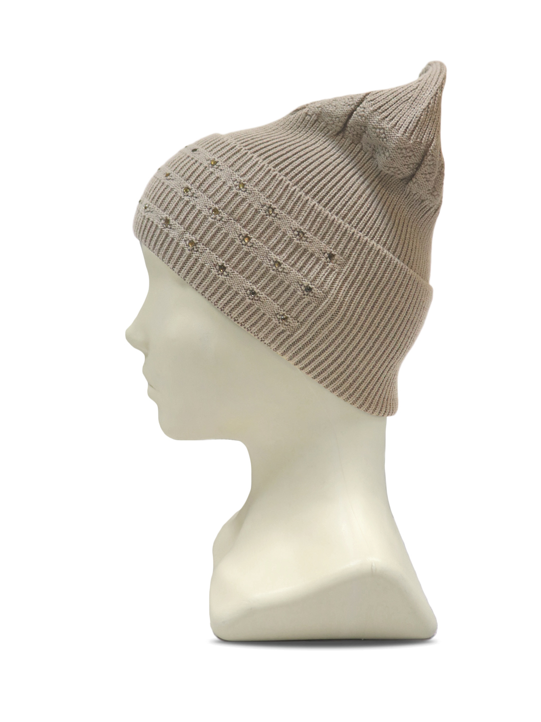 

Шапка бини женская Crystel Eden 66201 кофе с молоком, р.55-59, Коричневый, 66201