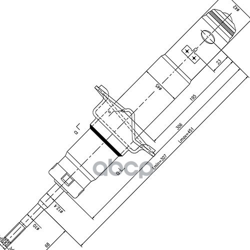 Z97325r_амортизатор Передний_zikmar Zikmar арт. Z97325R